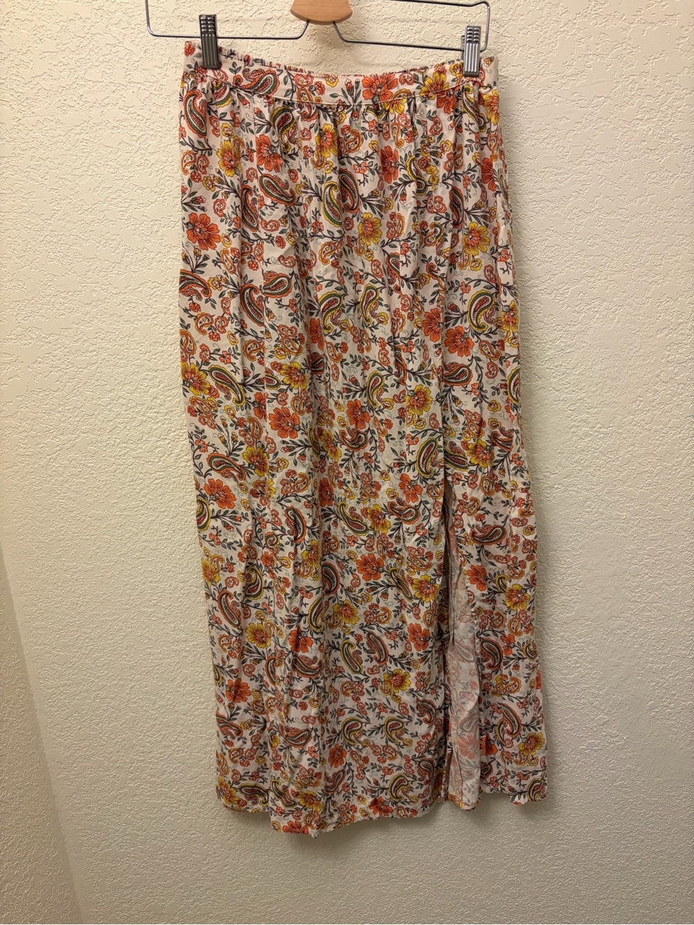 Patron of Peace boho multicolor maxi skirt